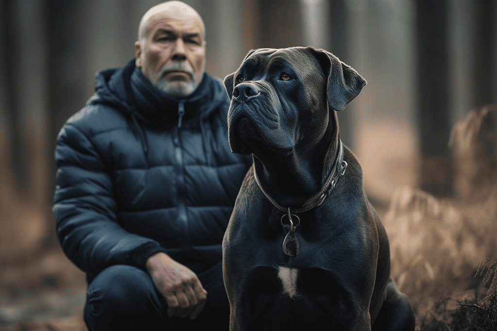 Dog training and care services.