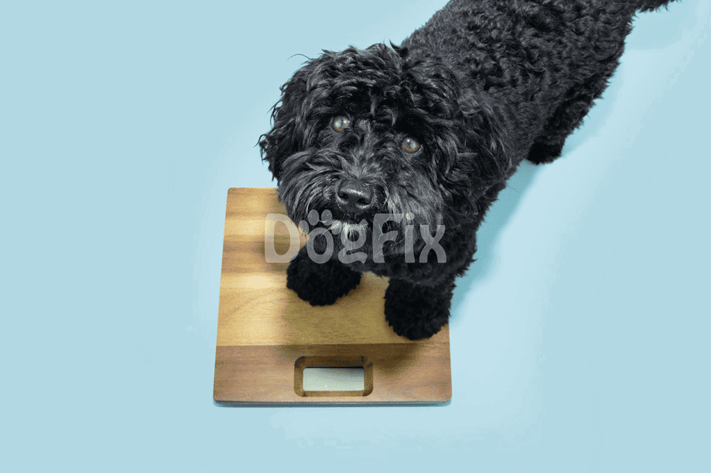 Dog scale for accurate pet weight measurement and health monitoring.