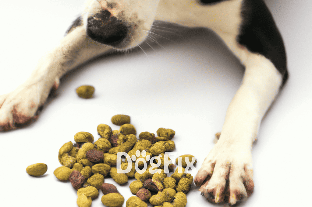 Dog treats and a playful dog, highlighting pet nutrition and treat options for happy, healthy dogs.