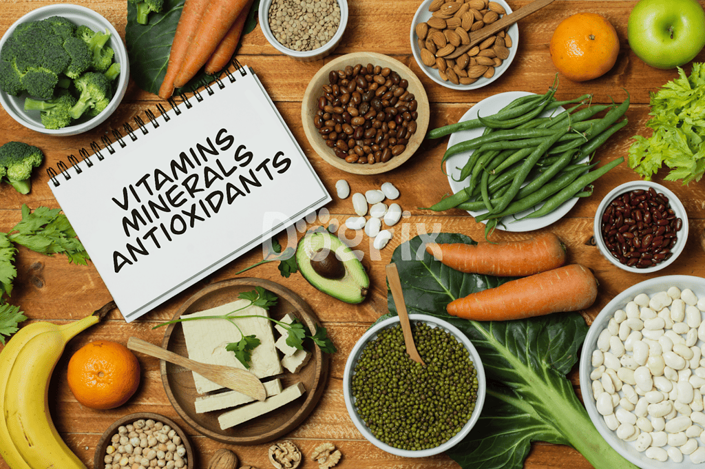 Nutritional superfoods for dogs include vegetables, beans, and fruits rich in essential vitamins and antioxidants.