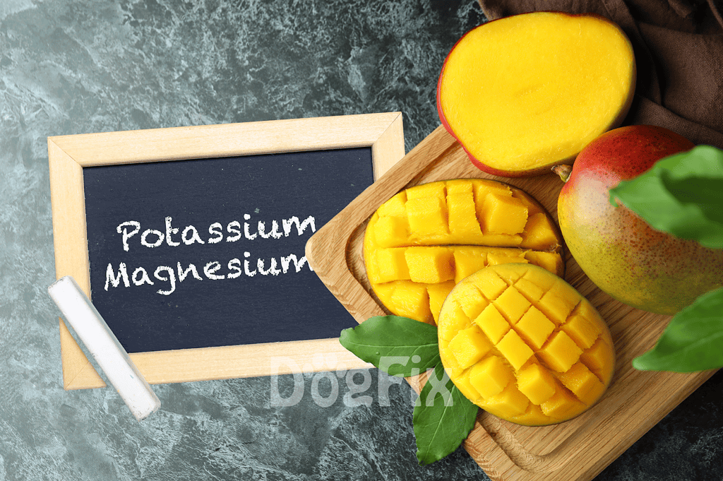 Fresh mango with potassium and magnesium for healthy energy levels.