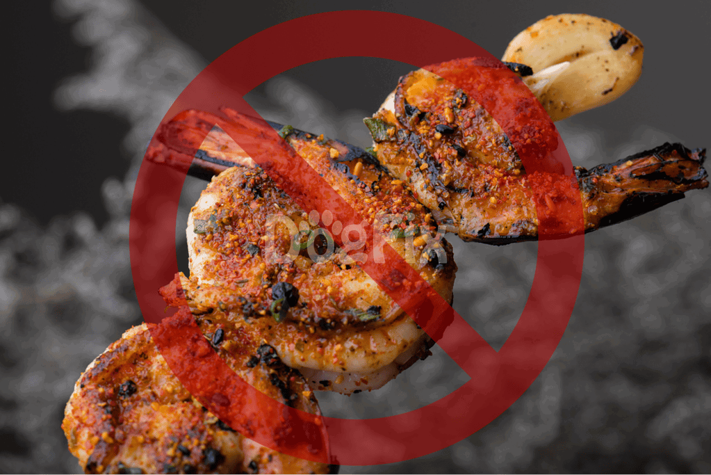 No cross-contamination, safe seafood prepared without harmful ingredients.