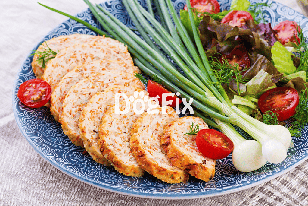 Can dogs have meatloaf with onion