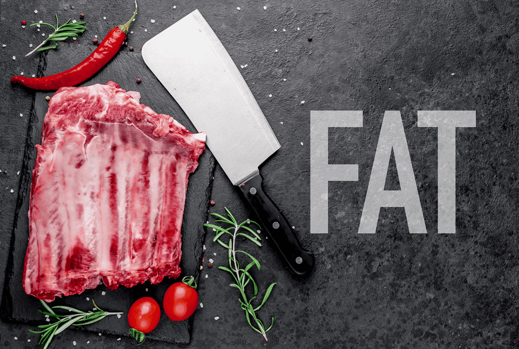 High-quality raw meat with fresh herbs for nutritious dog meals.