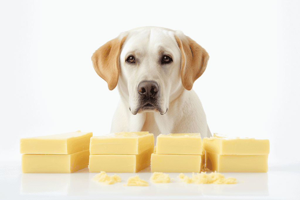 Dog treats with cheese for healthy, tasty snacks for dogs.