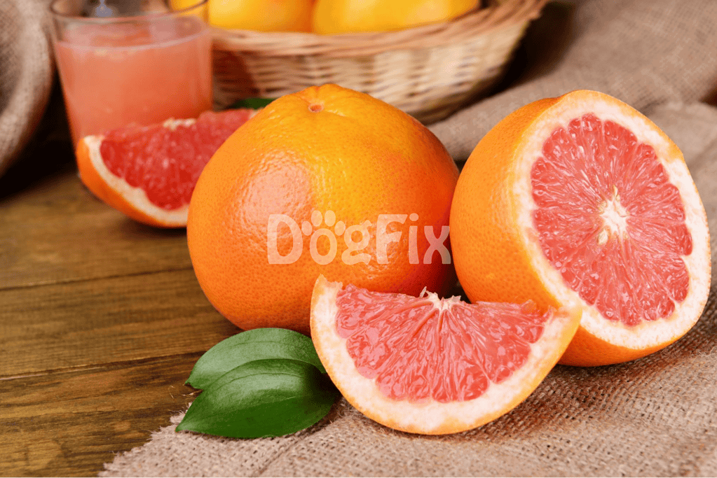 Vibrant grapefruit with slices and juice for healthy benefits, perfect for a nutritious diet.