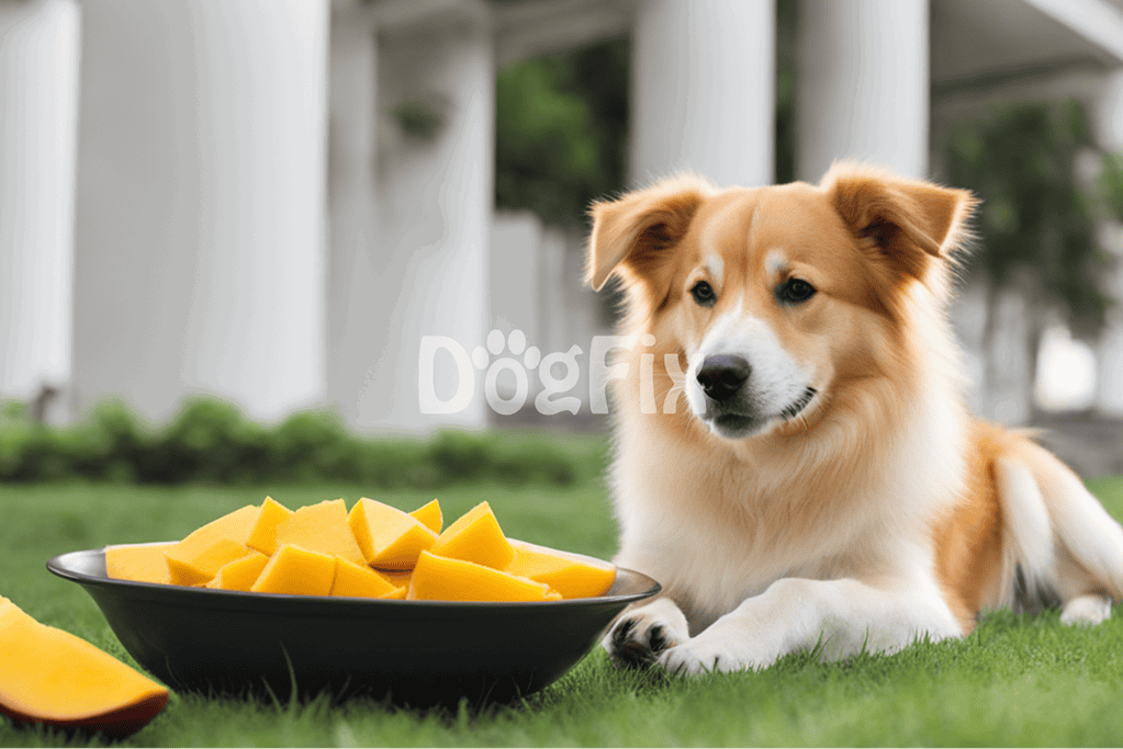 Dog-friendly mango treats for happy dogs and healthy snacking.