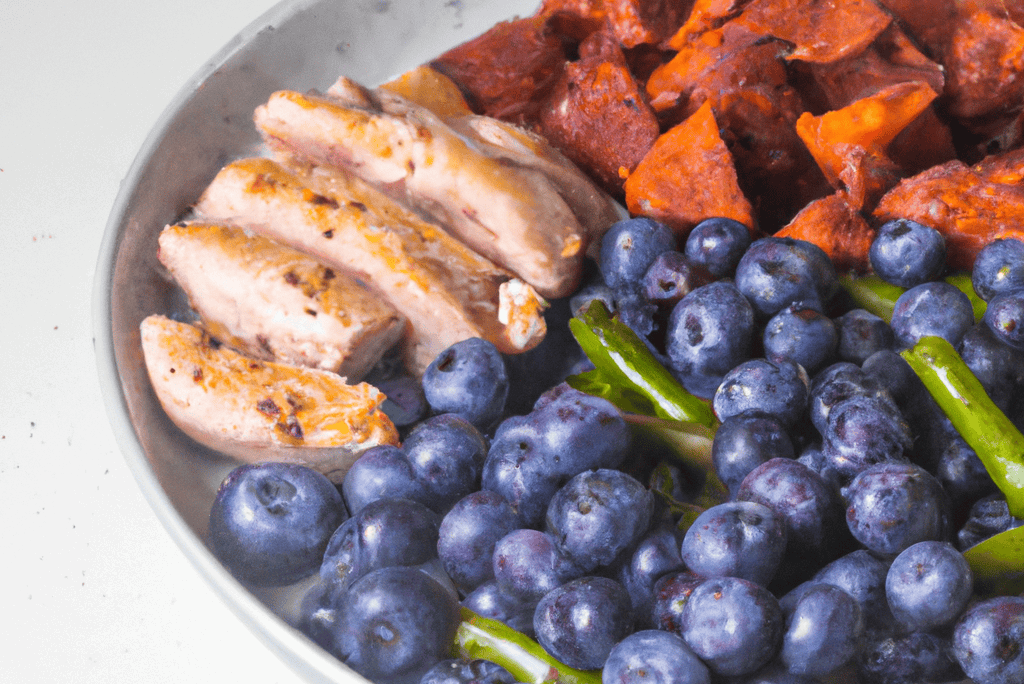 Mixing With Veggies And Fruits