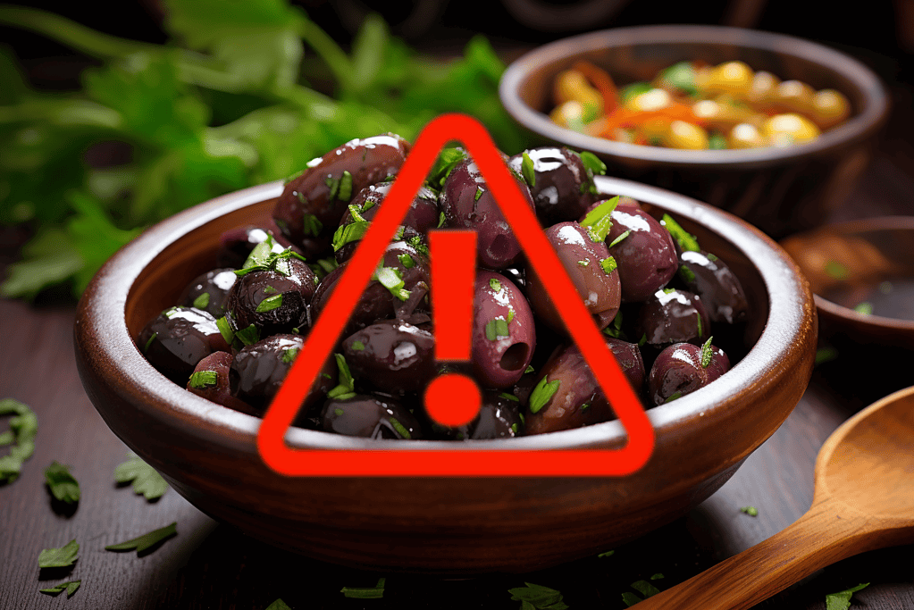 Warning: Do Not Feed Dogs Olives - They Can Be Toxic and Harmful to Pets.