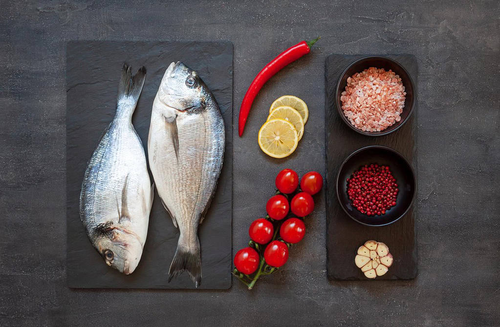 Raw Fish And Added Ingredients