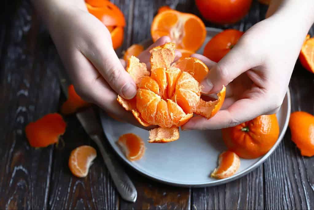 Tangerines Preparation and Consumption