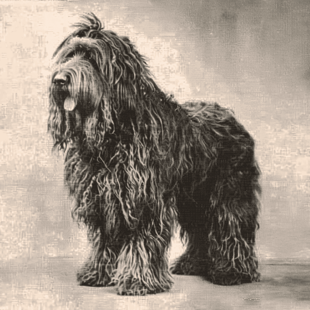 Dog breed with long, shaggy coat and friendly expression. Perfect for pet lovers and dog enthusiasts.