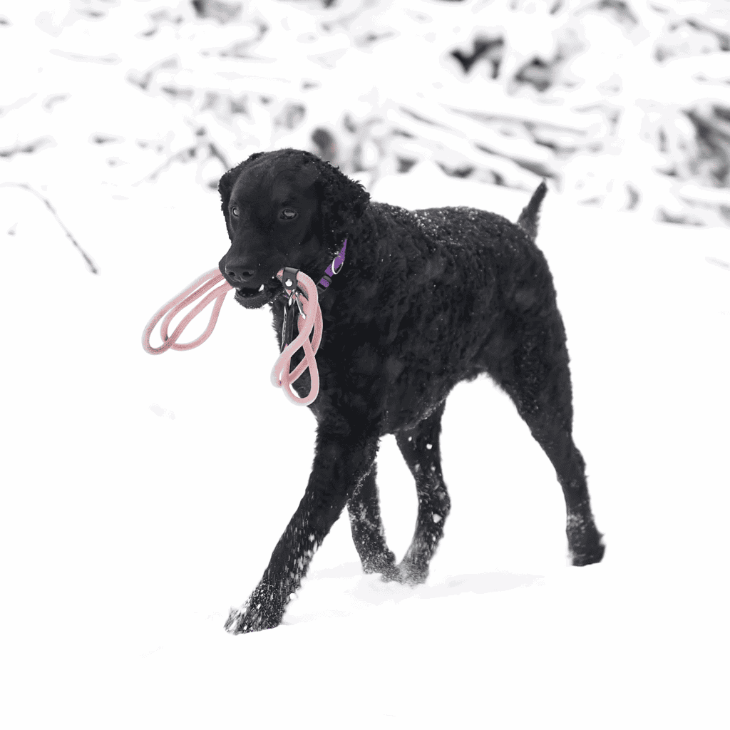 Curly-Coated Retriever Exercise