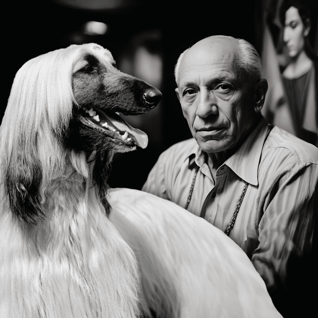 Fact #2 - Picasso Owned An Afghan Hound!