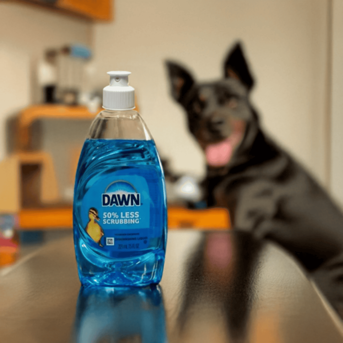Dog grooming and cleaning product for easy hygiene maintenance.