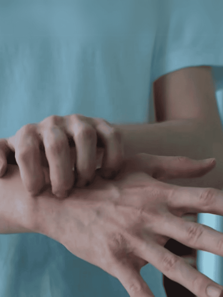 An image showing a person providing gentle care and attention to a dog, emphasizing reliability and personalized pet care services.