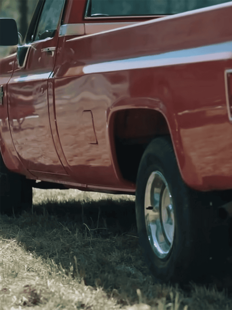 Reliable pickup truck for outdoor adventures.